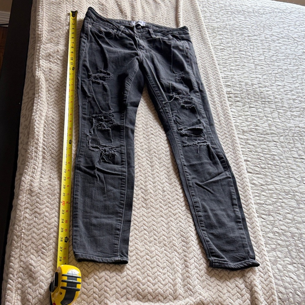 PAIGE Verdugo Ultra Skinny Jeans Distressed